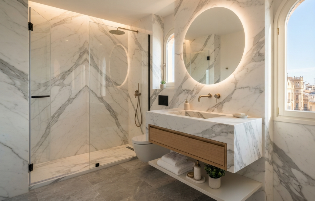 Empresa de mármoles para baño en Valencia profesional