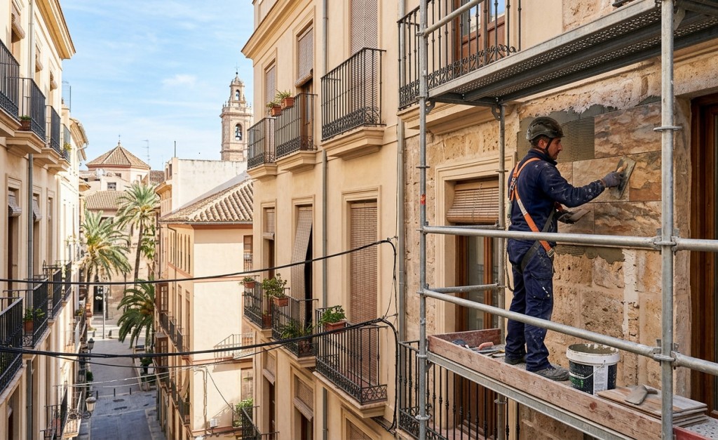Revestimiento de fachadas en Valencia
