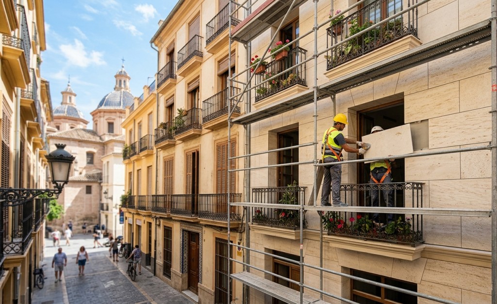Revestimiento de fachadas en Valencia Revestimiento de fachadas en Valencia